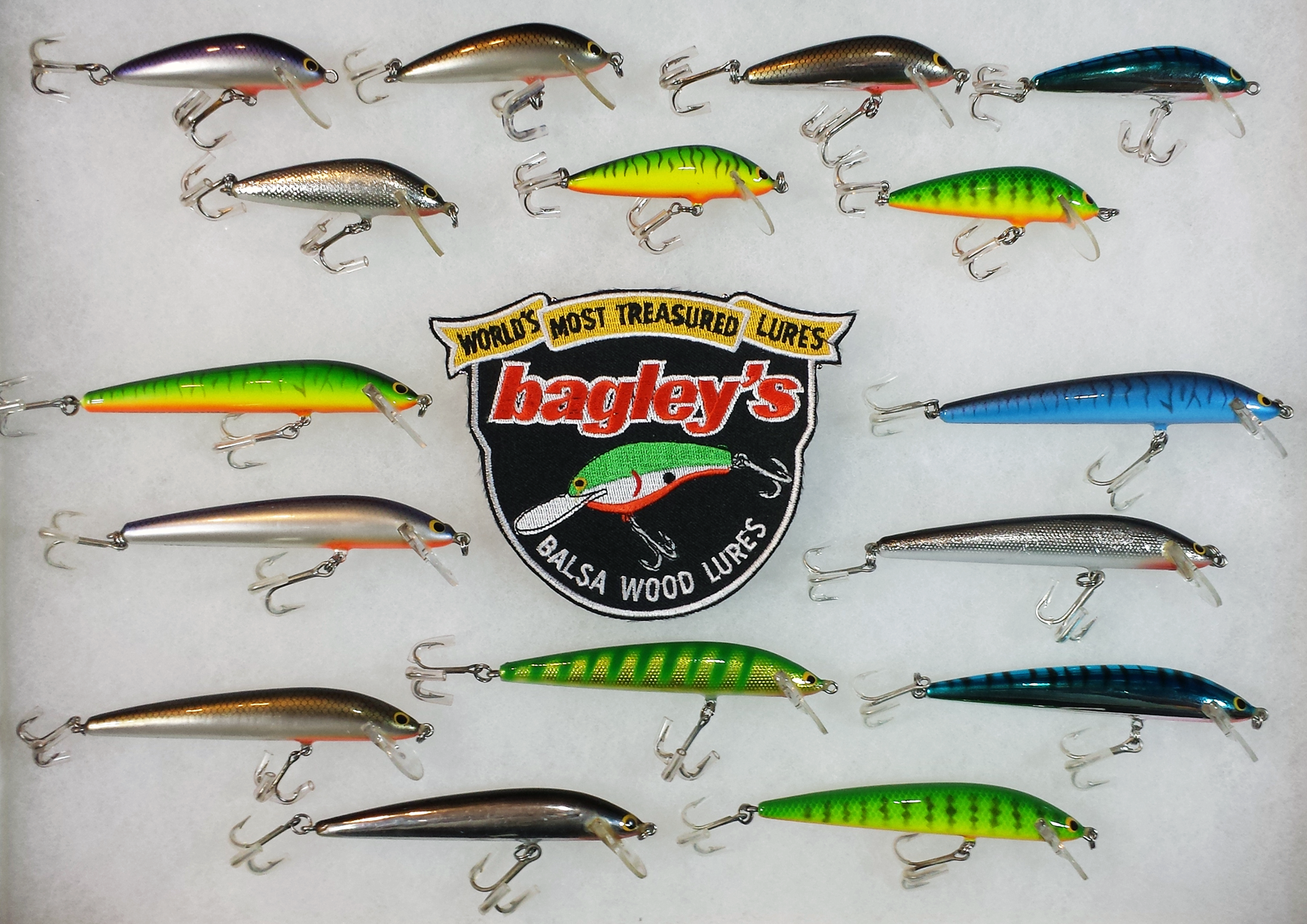 Bagley Lure Collections & Descriptions The Colors of Bagley's