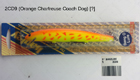 Bagley Bang-O-Lure 2CD9 (Orange Chartreuse Coach Dog)[*]