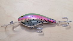 Bagley DB3 Magnum FRT (Flash Rainbow Trout) (image for) Bagley DB3 Magnum FRT (Flash Rainbow Trout)