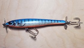 (image for) Bagley TSPM5-7C4 Twin Spin Minnow 5