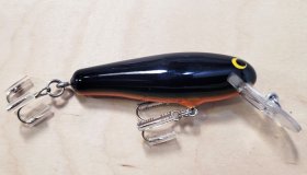 (image for) Bagley DMM2-0OB Diving Mighty Minnow 2