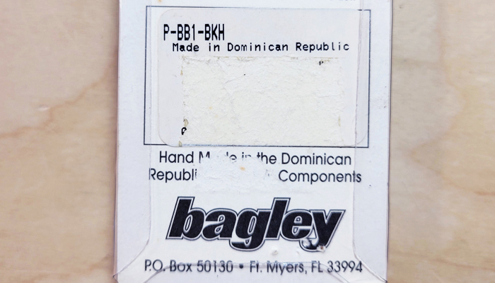 Bagley BB1-BKH BB1 Bang-O-B 1