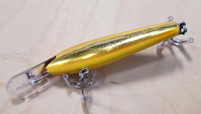 Bagley Prototype Diving Minnow F9G9