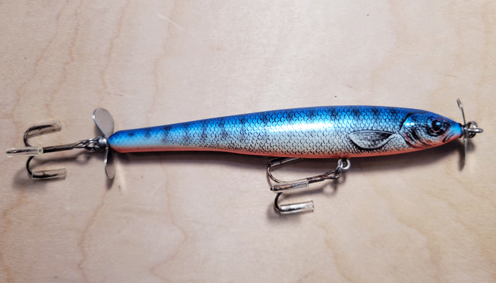Bagley TSPM5-7C4 Twin Spin Minnow 5