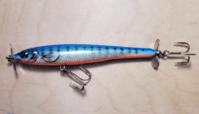 (image for) Bagley TSPM5-7C4 Twin Spin Minnow 5