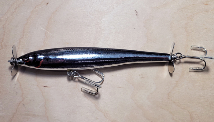 (image for) Bagley TSPM5-FBS Twin Spin Minnow 5