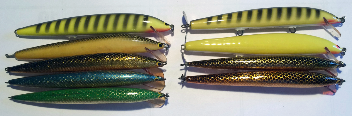 Sold at Auction: Lot of 10 Assort. Lures Incl. Yo-Zuri, Bagley's