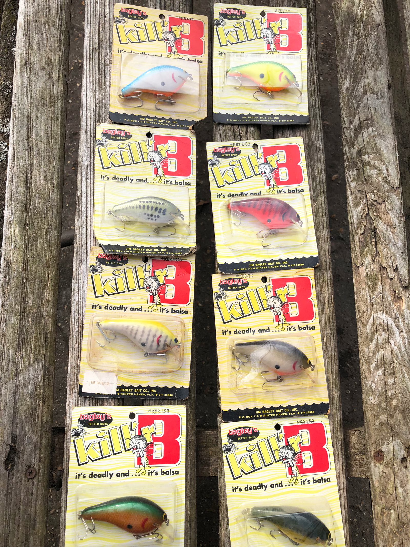 LOT OF 4 NOS VINTAGE Bagley Switch Blade Spinnerbait ALL 1/4 OUNCE NIPS  LURES..