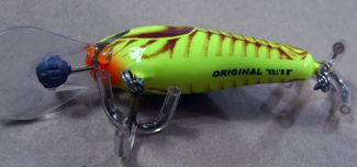 There is absolutely no need to stamp the word original on a lure that is an original.