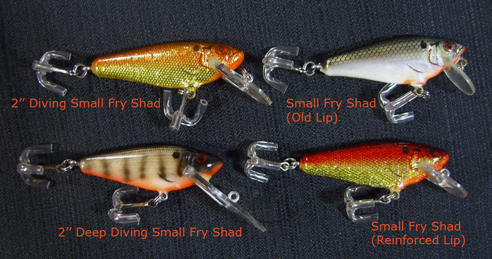  Bagley Baits SFCDD1-GRB Small Fry Crayfish Green Banana, 2 :  Sports & Outdoors