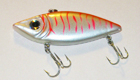 Bagley Shad-a-Lac 13J (Red Tiger Stripes on White/Japanese)[*]