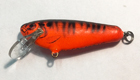 Bagley Small Fry Shad 220SS (Black Stripes on Salmon Orange/Salmon Snack)[*]
