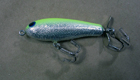 Bagley Spinner Minnow 9S (Chartreuse on Silver Foil)[*]