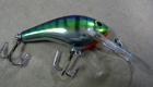 Bagley Diving Killer B 2 F79S (Blue/Chartreuse on Silver Chrome/Stripes)[4]