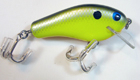 Bagley B Flat GS9 (Black/Silver Scales on Chartreuse/Blue Eyes)[*]