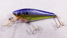 Bagley Small Fry Shad H89S (Hot Purple Chartreuse on Silver Foil)[*]