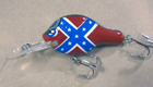 Bagley Small Fry Bream The Bagley Reb (Confederate Cross & Cap on Red)[9]