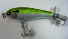 Bagley Spinner Minnow TL9S (True Life Chartreuse on Silver Foil)[*]