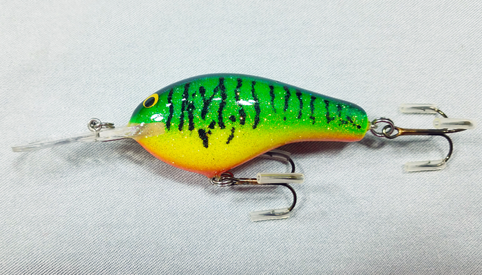 Bagley Diving B3  DB3-Repainted Hot Tiger